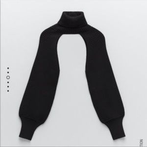 NWOT Zara Turtleneck Arm Warmer